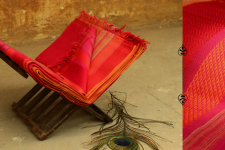 Colors of Devotion ~ Maheshwari Saree * 11