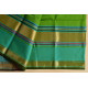 shop maheshwari silk saree - green 