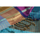 maheshwari silk saree with unique color combination