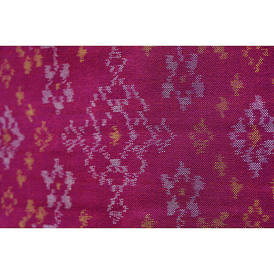 Passerine ❈ Single Ikat . Woolen Patola Shawl ❈ 4