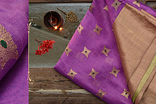 काशिका ⚛ Pranpur Mulberry Silk Saree ⚛ 18