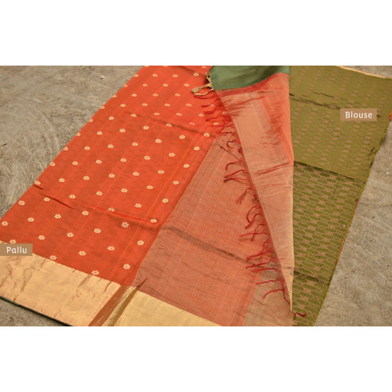 काशिका ⚛ Pranpur Mulberry Silk Saree ⚛ 8