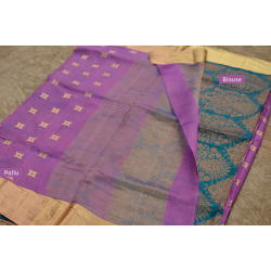 काशिका ⚛ Pranpur Mulberry Silk Saree ⚛ 18