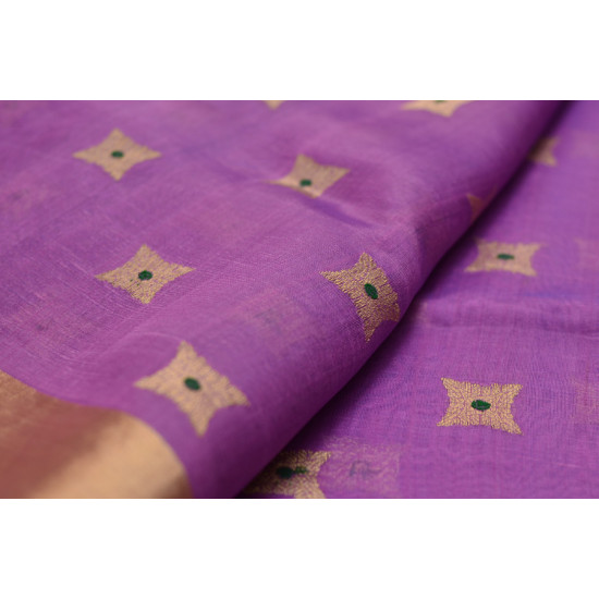 काशिका ⚛ Pranpur Mulberry Silk Saree ⚛ 18