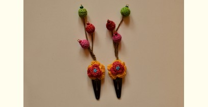 Crochet jewelry { Hair Clips } 20