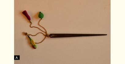 Crochet jewelry { Hair Stick } 26