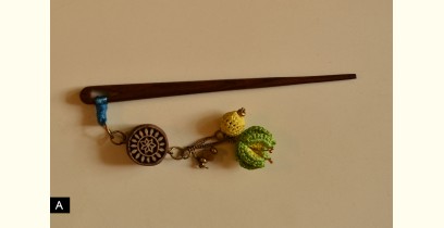 Crochet jewelry { Hair Stick } 28