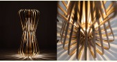 Infinity - Medium - Natural Lacquer ☙ Bamboo . Floor lamp - 10
