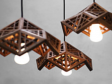 Kashmiri Pinjra Kari . Pendant lamp - 1