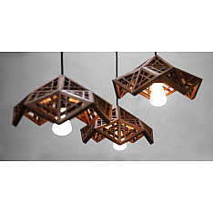 Kashmiri Pinjra Kari . Pendant lamp - 1