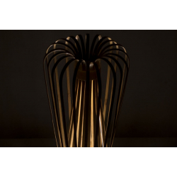 Infinity - Tall - Natural Lacquer ☙ Bamboo . Floor lamp - 6