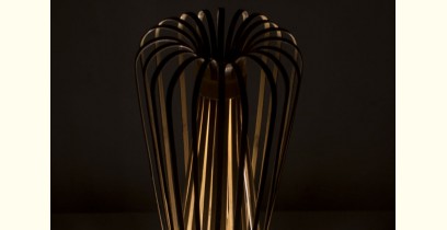 Infinity - Tall - Natural Lacquer ☙ Bamboo . Floor lamp - 6