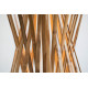 Infinity - Medium - Natural Lacquer ☙ Bamboo . Floor lamp - 10