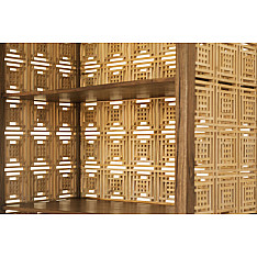 Kashmiri Pinjra Kari . Zoondan Book Shelve - 4