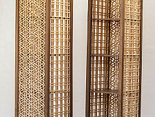 Kashmiri Pinjra Kari . Minar Book Shelve { Single Unit }  - 3