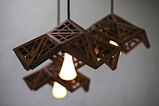 Kashmiri Pinjra Kari . Pendant lamp - 1