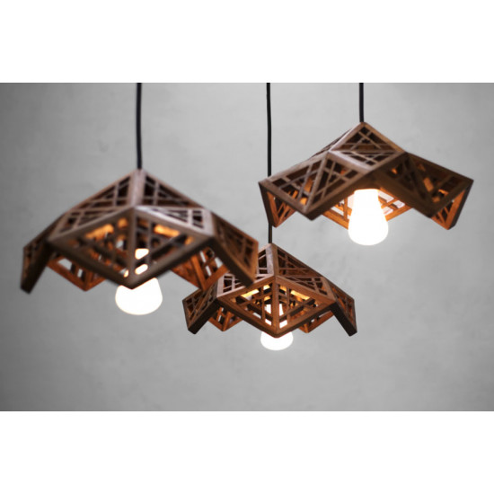 Kashmiri Pinjra Kari . Pendant lamp - 1