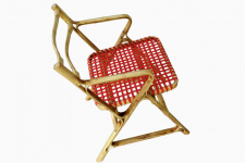 Truss Me ~ ‘A’ Chair with woven seat