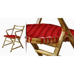 Truss Me ~ ‘A’ Chair with woven seat