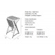 Truss Me ~ Emu high stool