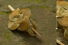 Twipura Sundari ~ Bamboo Hair Pin ~ 4