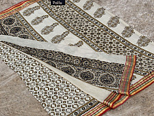 Ratnavali ✪  Cotton Ajrakh Saree  ✪ 1