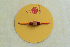 Terracotta ❂ Handmade . Rakhi { b }