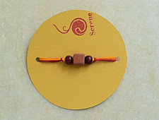 Terracotta ❂ Handmade . Rakhi { b }