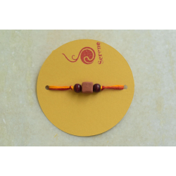 Terracotta ❂ Handmade . Rakhi { b }