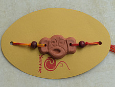 Terracotta ❂ Handmade . Rakhi { d }
