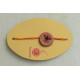 Terracotta ❂ Handmade . Rakhi { f }