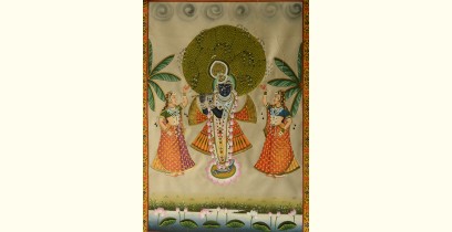 Krishna with Gopi  ( 35 X 24 inch )