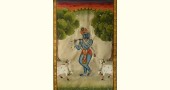 Krishna with cows  ( 35 X 24 inch )