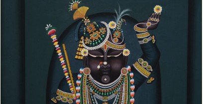 Pichwai Painting ~ Shrinath ji  ( 19 X 13 inch )