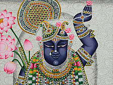 Pichwai Painting ~ Shrinath ji  ( 20 X 13 inch )