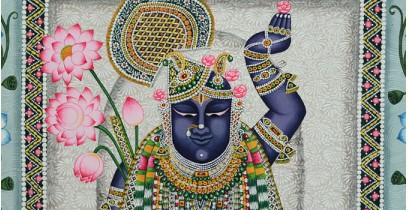 Pichwai Painting ~ Shrinath ji  ( 20 X 13 inch )