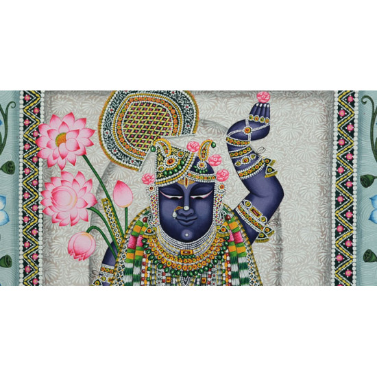 Pichwai Painting ~ Shrinath ji  ( 20 X 13 inch )