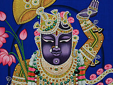 Pichwai Painting ~ Shrinath ji  (9 X 13 inch)