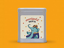 Marigold Green Tea  ~ ( Organic . 15 tea bags )