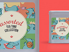 Assorted Tin ~ ( 15 tea bags )