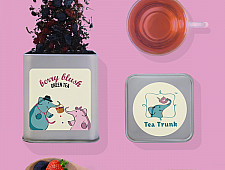 Berry Blush Green Tea ~ ( Natural. 100g loose leaf )