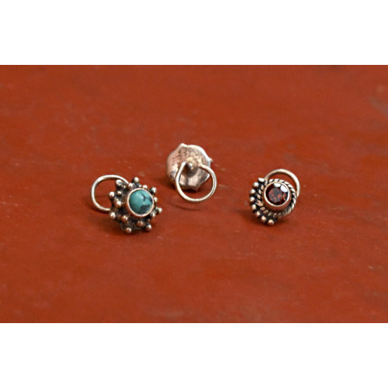 लावण्य ✽ Nose pin ✽ B { Set of 3 }