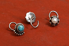 लावण्य ✽ Nose pin ✽ C { Set of 3 }