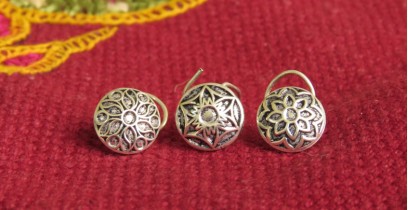 Nose ring silver { set of 3 } ~ 6