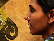 Nose pin ~ Rani ( B )