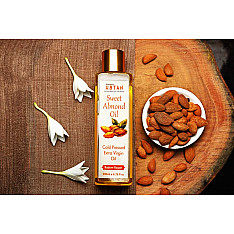 Ubtan ☘ Cold Pressed Sweet Almond Oil ☘ 11 { 50ml/200ml }