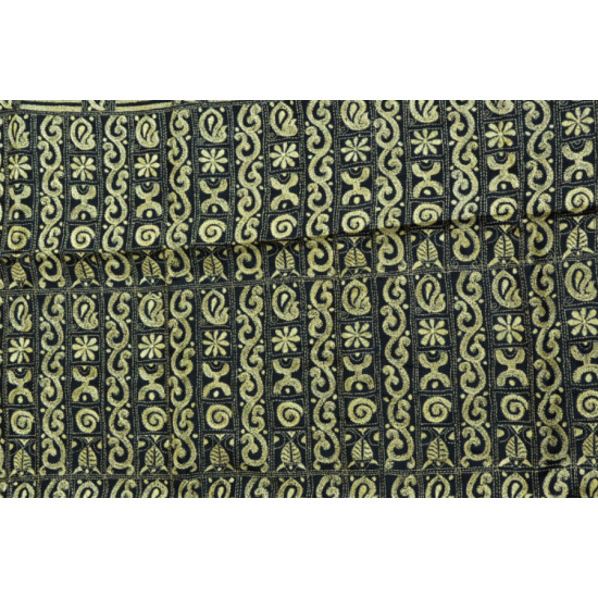 हरिणी ✥ Kantha Silk Saree ✥ 10