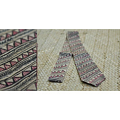 Madhuban ❁ Madhubani Tussar Silk Tie ❁ 16 ❁
