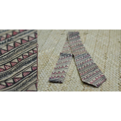 Madhuban ❁ Madhubani Tussar Silk Tie ❁ 16 ❁