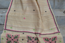 Kutch Embroidery Tussar Dupatta ~ G